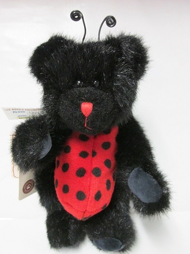 904233 \"Wanna B. Ladybug\", Boyds 8-1/2\" Plush Bear<br> Boyds Best Dressed Series™<br>(Click on picture for FULL DETAILS)<BR>
